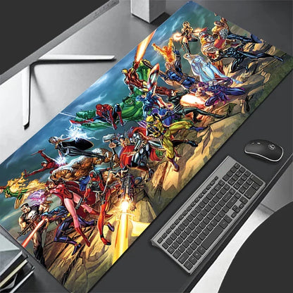 New Mouse Pad Larger XXL 900x400 Speed Mini Marvel Computer Keyboard Pads Desk Mat Gaming Accessories Home Mousepad For LOL