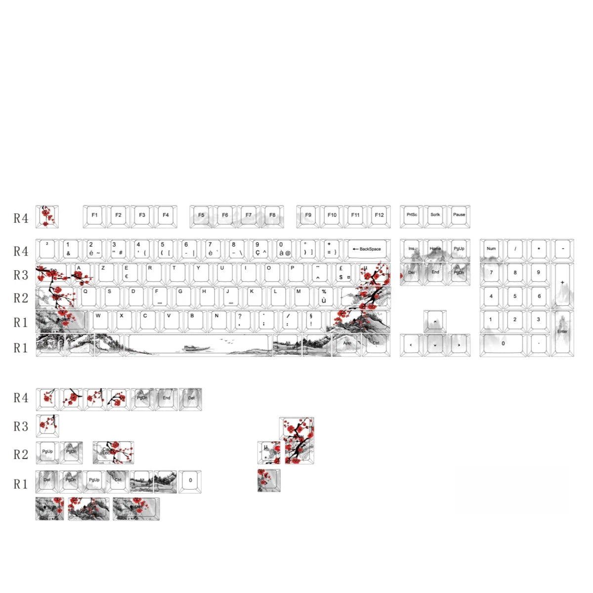 Fiori Keycaps