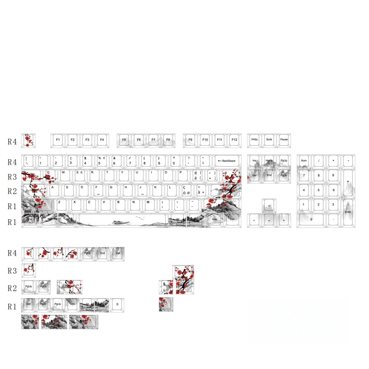Fiori Keycaps