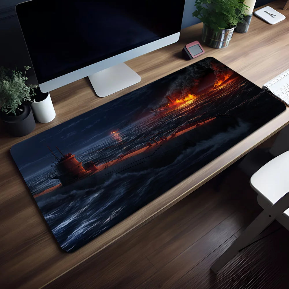 Iron Mouse Pad H-Hearts Non-slip Lockedge Office IV Student Gaming Game Simulation Thickened of Large Writing Cushion MousePad