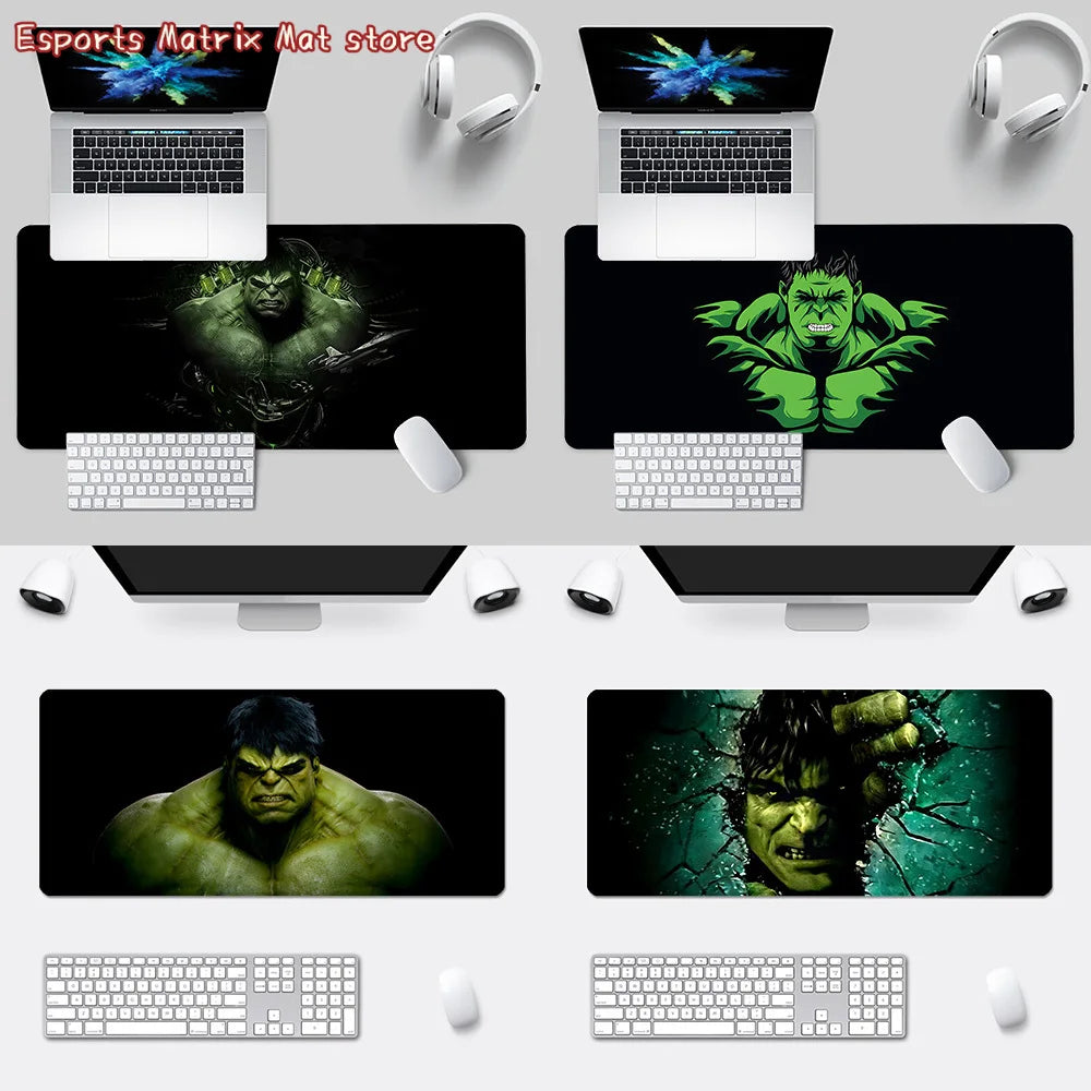 Marvel Hulk Mousepad HD Printing Computer Gamers Locking Edge Non-slip Mouse Pad  Keyboard PC Desk Pad