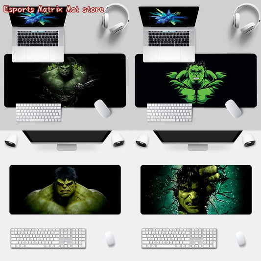 Marvel Hulk Mousepad HD Printing Computer Gamers Locking Edge Non-slip Mouse Pad  Keyboard PC Desk Pad