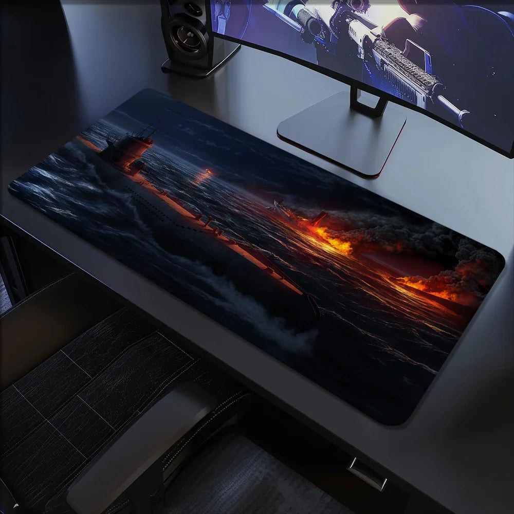 Iron Mouse Pad H-Hearts Non-slip Lockedge Office IV Student Gaming Game Simulation Thickened of Large Writing Cushion MousePad