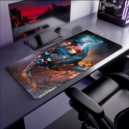 Mouse Superhero Pad Cool Spider-Man Non-slip Lockedge Office Student Gaming Thickened Large Writing Mar Cushion MousePad