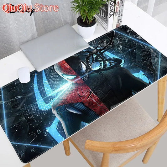 Marvel Spiderman Extra Large Keyboard Mat Table Mat Students Gamer Desktop Mousepad Gaming Mouse Pad for PC Computer Table