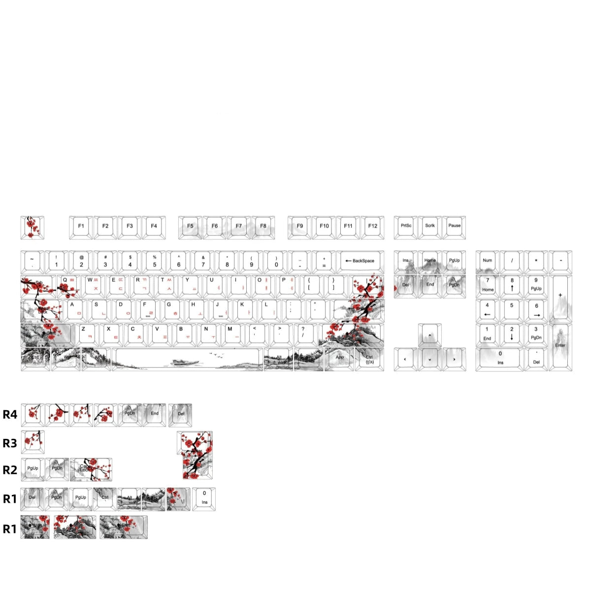 Fiori Keycaps