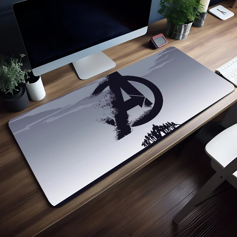 Mouse Movie Pad Superhero Mar Non-slip Lockedge A-Avengers Office Student Gaming Thickened Large The Writing Cushion MousePad