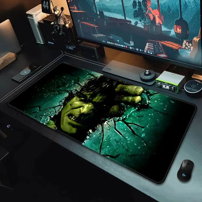 Marvel Hulk Mousepad HD Printing Computer Gamers Locking Edge Non-slip Mouse Pad  Keyboard PC Desk Pad