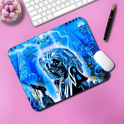 Cool BAND I-I-Iron M-Maiden Mouse Pad Gaming Mouse Pad Small Mousepad For PC Gamer Desktop Decoration Office Mouse Mat