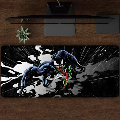 HD 900x400mm Marvel comic Large Mouse Pad Venom Computer Game PC Accessories Desk Mat Laptop Non Slip Printing Keyboard MousePad