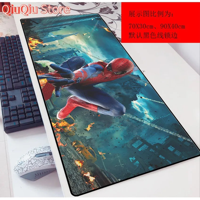 Spiderman Mouse Pad Gaming Slide Mat Table Mat Marvel Mousepad