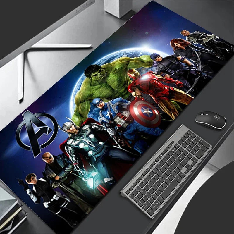 New Mouse Pad Larger XXL 900x400 Speed Mini Marvel Computer Keyboard Pads Desk Mat Gaming Accessories Home Mousepad For LOL