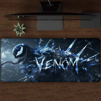 HD 900x400mm Marvel comic Large Mouse Pad Venom Computer Game PC Accessories Desk Mat Laptop Non Slip Printing Keyboard MousePad