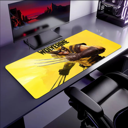 Action Mar Mouse Pad Non-slip Lockedge Wolverine Game Office Student Gaming Thickened Large Writing M-Marvels Cushion MousePad