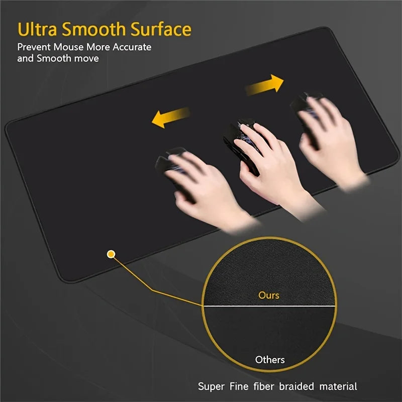 Black W-widow Mouse Pad Gaming New Mousepad MousePads Table Keyboard Pad Non-Slip Soft Computer Fashion Desk Mat