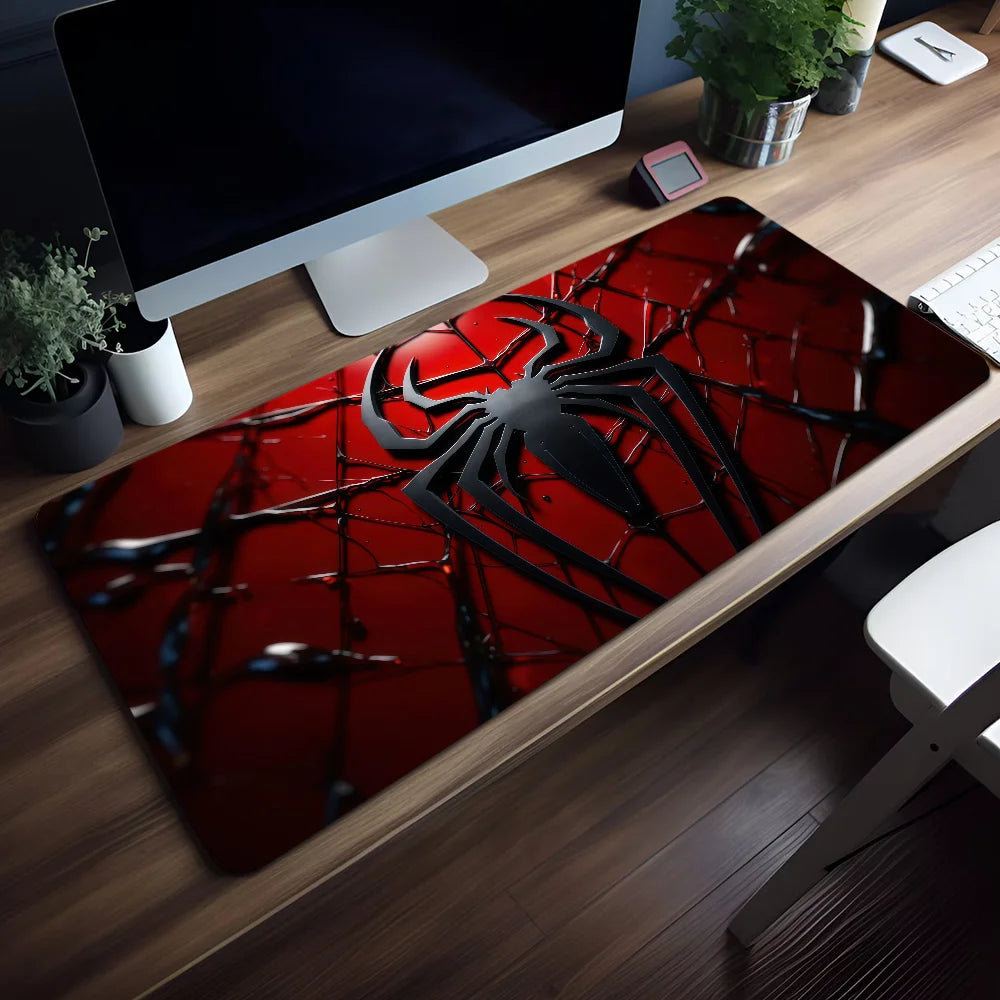 Mouse Superhero Pad Cool Spider-Man Non-slip Lockedge Office Student Gaming Thickened Large Writing Mar Cushion MousePad