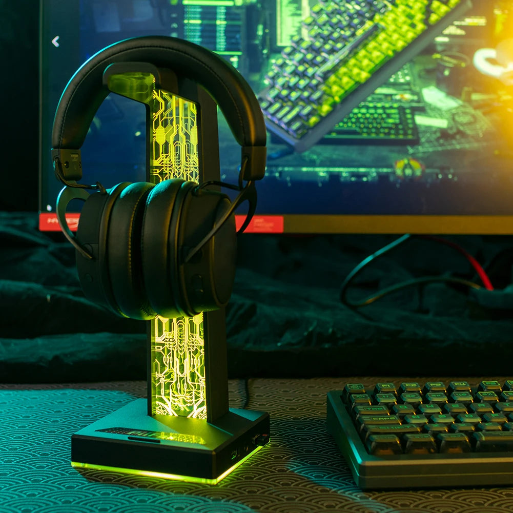 Supporto Cuffie con led