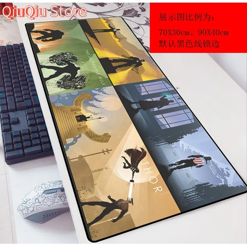 Spiderman Mouse Pad Gaming Slide Mat Table Mat Marvel Mousepad