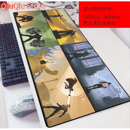 Spiderman Mouse Pad Gaming Slide Mat Table Mat Marvel Mousepad