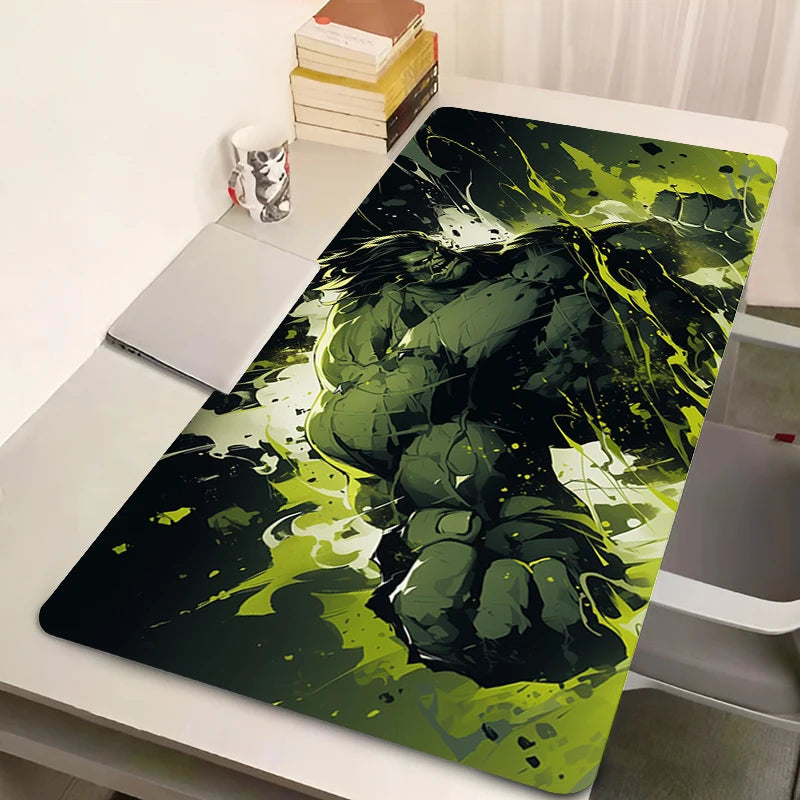 Marvel Hulk Mouse Pad Large 900x400 Gaming Mousepad Laptop Gamer Accessories Keyboard Rug Computer Anime Desk Mat Comic Carpet