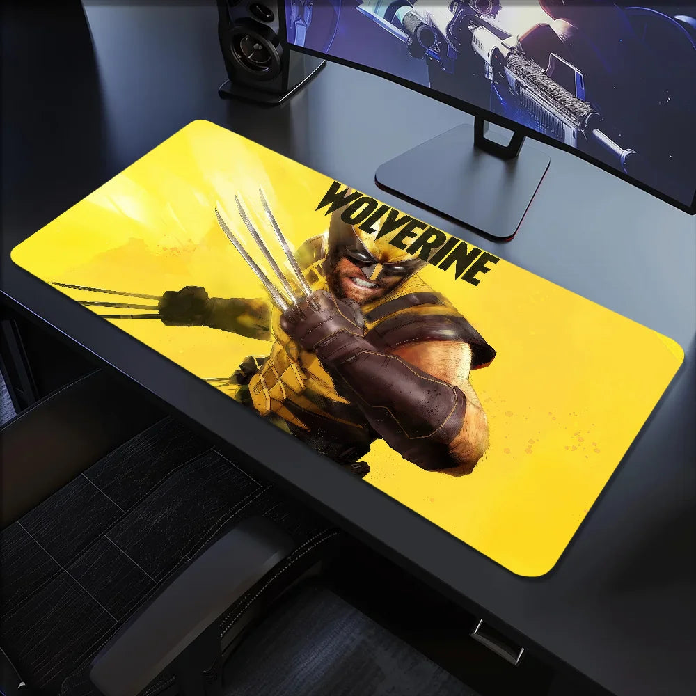 Action Mar Mouse Pad Non-slip Lockedge Wolverine Game Office Student Gaming Thickened Large Writing M-Marvels Cushion MousePad