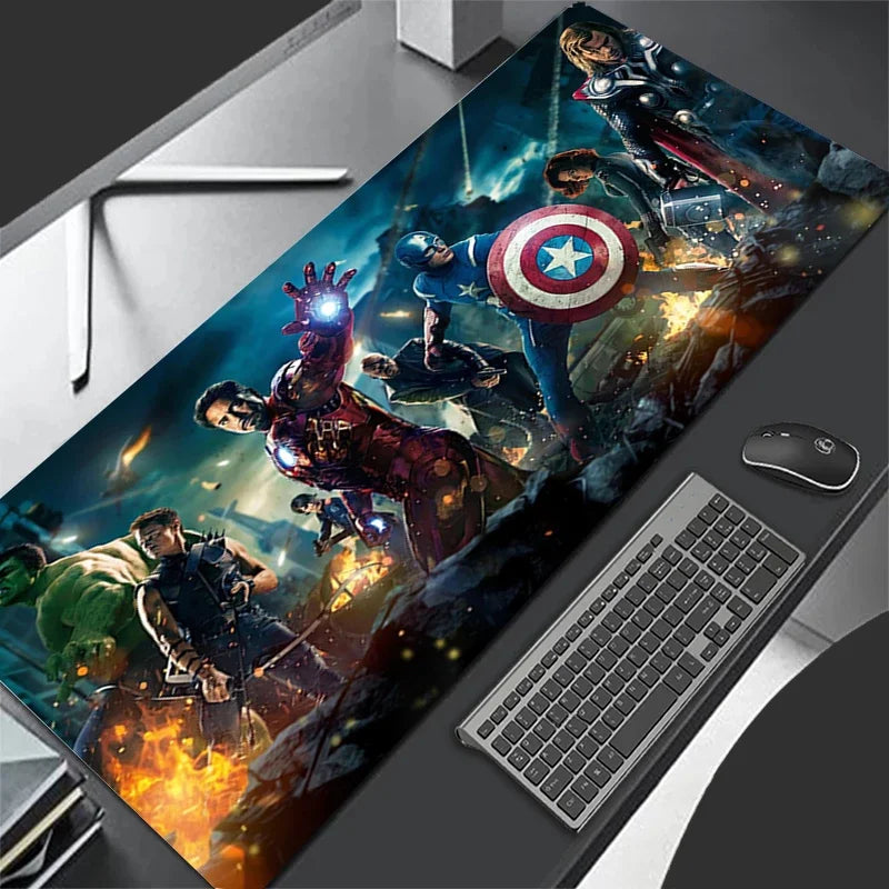 New Mouse Pad Larger XXL 900x400 Speed Mini Marvel Computer Keyboard Pads Desk Mat Gaming Accessories Home Mousepad For LOL