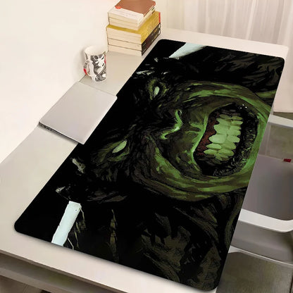 Marvel Hulk Mouse Pad Large 900x400 Gaming Mousepad Laptop Gamer Accessories Keyboard Rug Computer Anime Desk Mat Comic Carpet