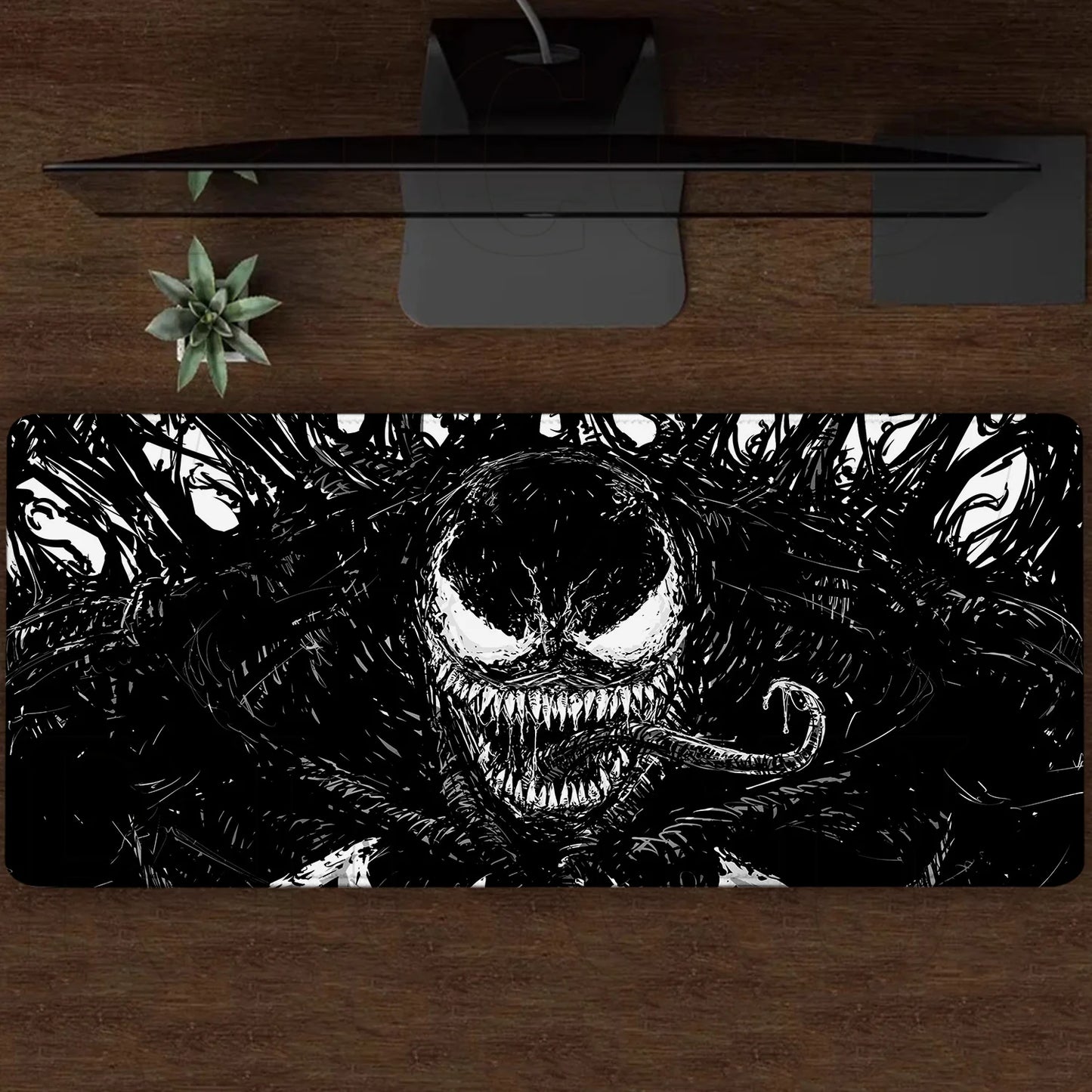 HD 900x400mm Marvel comic Large Mouse Pad Venom Computer Game PC Accessories Desk Mat Laptop Non Slip Printing Keyboard MousePad